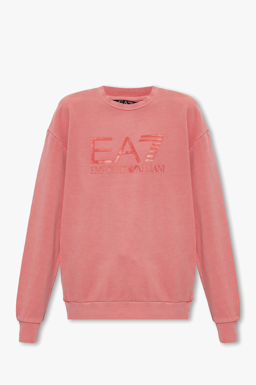 Pink Sweatshirt with logo EA7 Emporio Armani IetpShops Germany